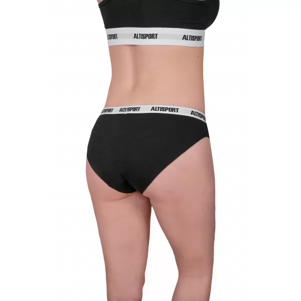  Lenjerie de femeie ALTISPORT GERFA LUNX084 ALB NEGRU 