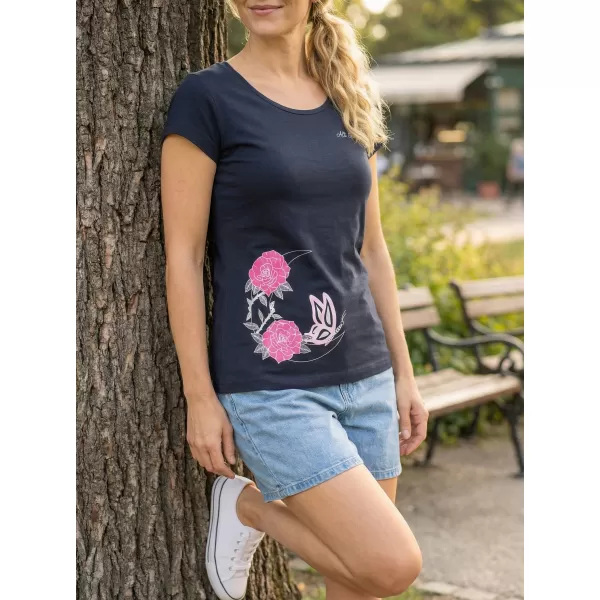  Tricou pentru femei ALTISPORT ALW146122 ALBASTRU MARIN 