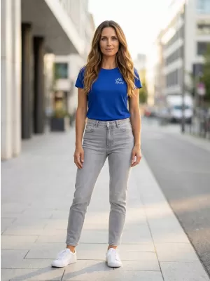 Tricou funcțional de damă ALTISPORT ALW056140 ALBASTRU REGAL