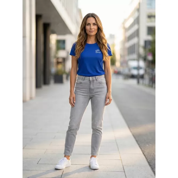  Tricou funcțional de damă ALTISPORT ALW056140 ALBASTRU REGAL 