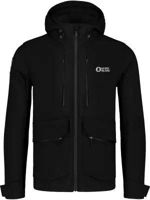 Jachetă softshell pentru bărbați NORDBLANC SITE NBWSM7575 NEGRU