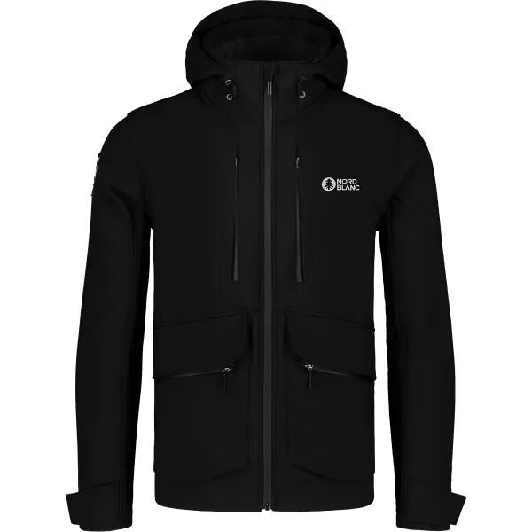  Jachetă softshell pentru bărbați NORDBLANC SITE NBWSM7575 NEGRU 