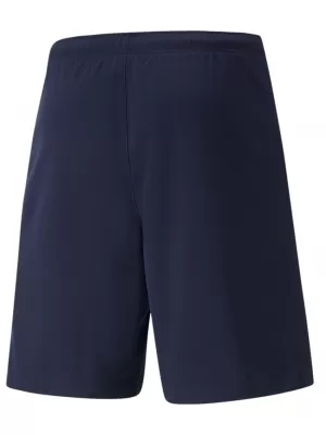 Pantaloni scurți pentru bărbați PUMA TEAMRISE SHORT 704942-06 PEACOAT/ PEACOAT/PUMA ALB