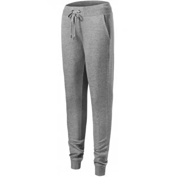  Pantaloni de trening pentru femei MALFINI REST 615 EVIDENȚIERI GRI ÎNCHIS 