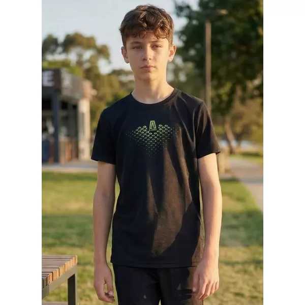  Tricou funcțional pentru băieți ALTISPORT ALK148147 NEGRU 