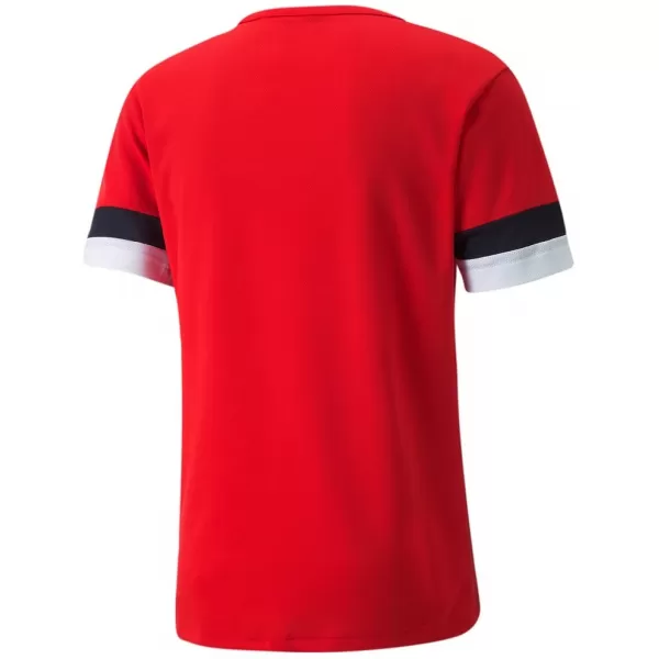  Cămașa funcțională a bărbaților PUMA TEAMRISE JERSEY 704932-01 PUMA RED/PUMA BLACK/PUMA WHITE 