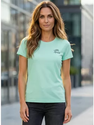 Tricou funcțional de damă ALTISPORT ALW056140 MENTĂ