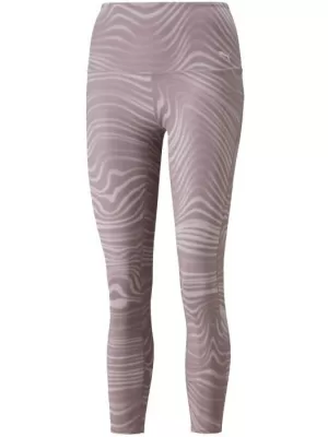 Jambiere de damă PUMA STUDIO AOP HW TIGHT 521562-18 PREPELIŢĂ