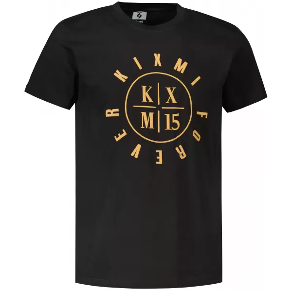  Tricou pentru bărbați KIXMI KIXM004129 NEGRU SI AURIU 