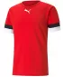 Cămașa funcțională a bărbaților PUMA TEAMRISE JERSEY 704932-01 PUMA RED/PUMA BLACK/PUMA WHITE