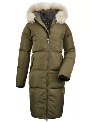 Palton de damă KILLTEC VENTOSO WMN QUILTED CT A KAKI