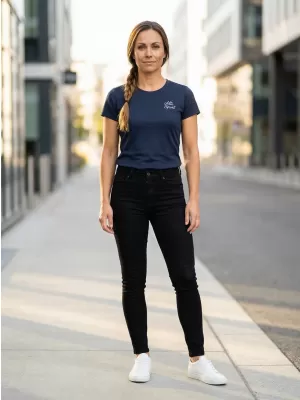Tricou funcțional de damă ALTISPORT ALW056140 ALBASTRU MARIN
