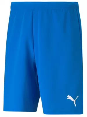 Pantaloni scurți pentru bărbați PUMA TEAMRISE SHORT 704942-02 ELECTRIC BLUE LEMONADE/ LIMONADA ALBASTRU ELECTRIC/ALB PUMA