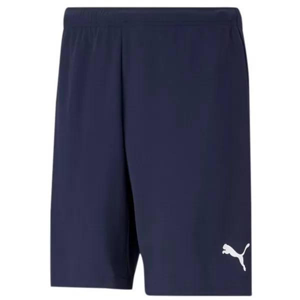  Pantaloni scurți pentru bărbați PUMA TEAMRISE SHORT 704942-06 PEACOAT/ PEACOAT/PUMA ALB 