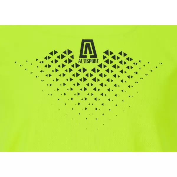  Tricou funcțional pentru băieți ALTISPORT ALK148147 LĂMÂIE VERDE 