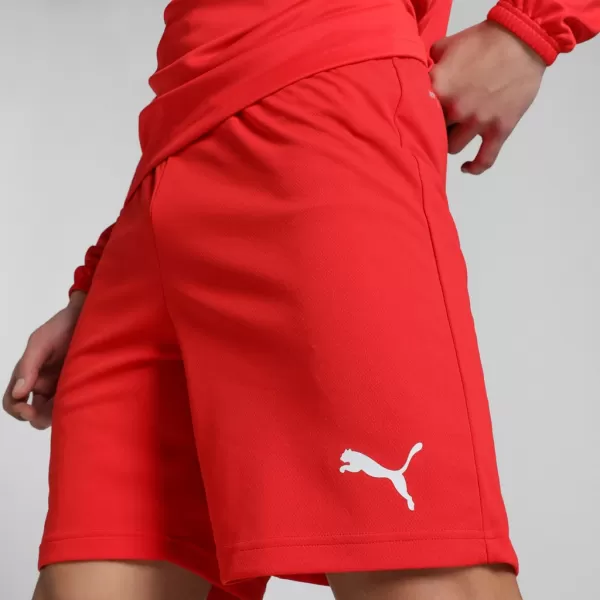  Pantaloni scurți pentru bărbați PUMA TEAMRISE SHORT 704942-01 PUMA ROȘU/PUMA ALB 