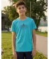 Tricou funcțional pentru băieți ALTISPORT ALK148147 TURCOAZ
