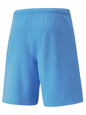 Pantaloni scurți pentru bărbați PUMA TEAMRISE SHORT 704942-18 TEAM LIGHT BLUE/ ECHIPA ALBASTRU DESCHIS/ALB PUMA