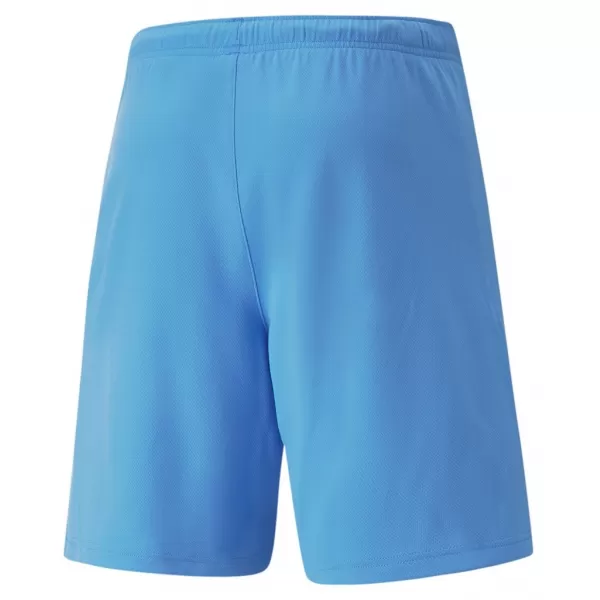  Pantaloni scurți pentru bărbați PUMA TEAMRISE SHORT 704942-18 TEAM LIGHT BLUE/ ECHIPA ALBASTRU DESCHIS/ALB PUMA 