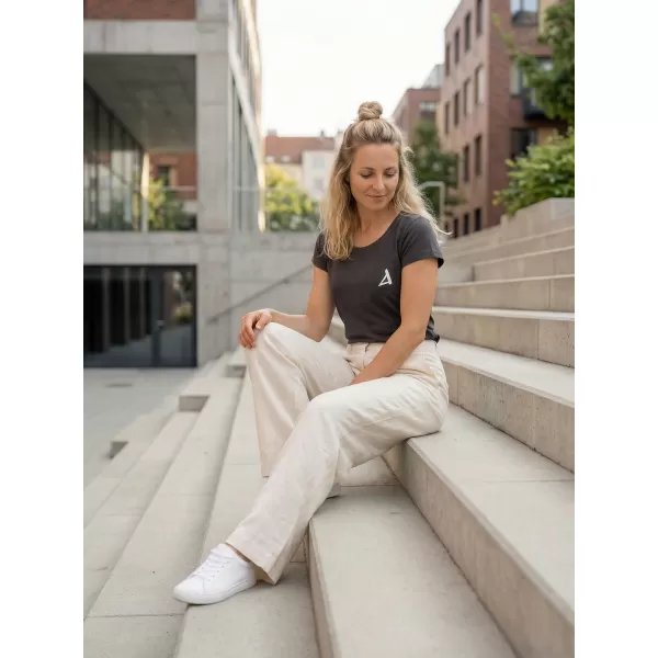  Tricou premium pentru femei ALTISPORT ALW145154 ANTRACIT DESCHIS 