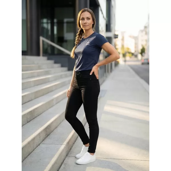  Tricou funcțional de damă ALTISPORT ALW056140 ALBASTRU MARIN 
