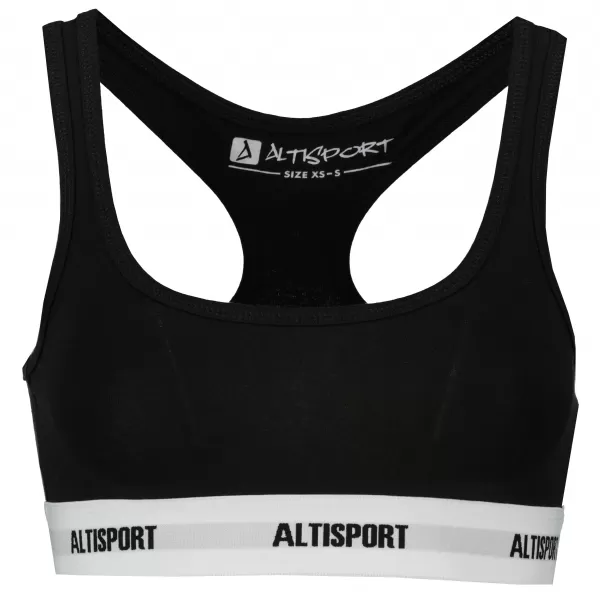  Sutien de damă ALTISPORT DAKA LUNX085 ALB NEGRU 
