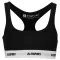 Sutien de damă ALTISPORT DAKA LUNX085 ALB NEGRU