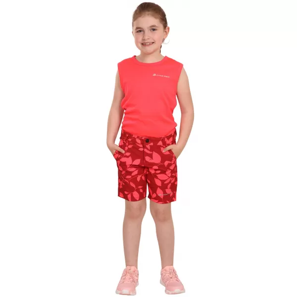  Pantaloni scurţi ALPINE PRO MORCO KPAX186 ROŞU 