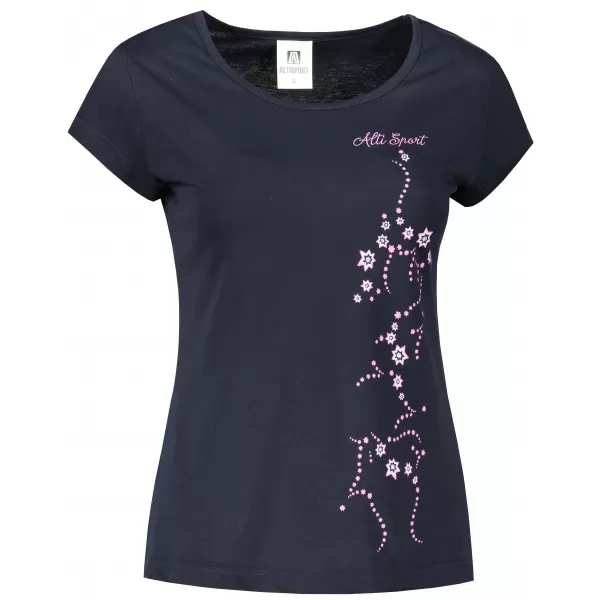  Tricou pentru femei ALTISPORT ALW133122 ALBASTRU MARIN 