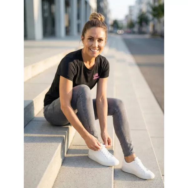  Tricou funcțional de damă ALTISPORT ALW056140 NEGRU ROZ 