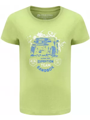 T -thirt ALPINE PRO SENSO KTSX375 VERDE