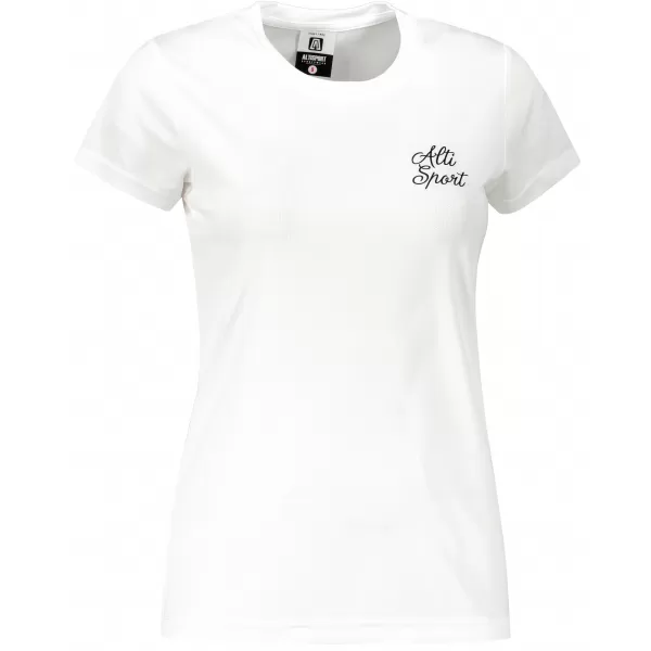  Tricou funcțional de damă ALTISPORT ALW056140 ALB 