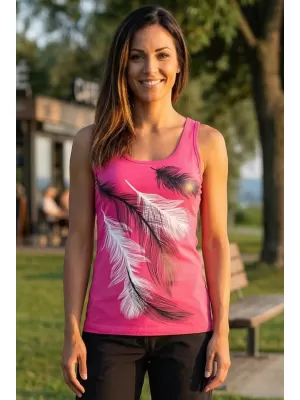 Maieu de damă ALTISPORT CARRYOVER ALW112136 MAGENTA