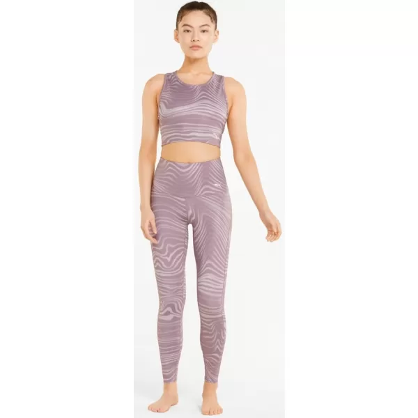  Jambiere de damă PUMA STUDIO AOP HW TIGHT 521562-18 PREPELIŢĂ 