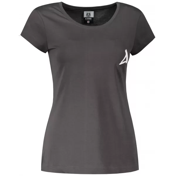  Tricou premium pentru femei ALTISPORT ALW145154 ANTRACIT DESCHIS 