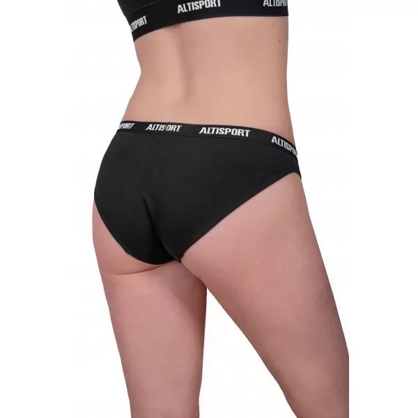  Lenjerie de femeie ALTISPORT GERFA LUNX084 NEGRU 