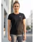 Tricou funcțional de damă ALTISPORT ALW056140 NEGRU ROZ