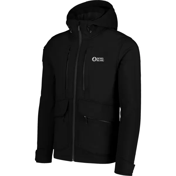  Jachetă softshell pentru bărbați NORDBLANC SITE NBWSM7575 NEGRU 