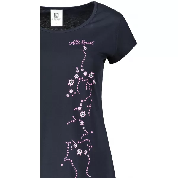  Tricou pentru femei ALTISPORT ALW133122 ALBASTRU MARIN 