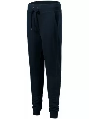 Pantaloni de trening pentru femei MALFINI REST 615 ALBASTRU MARIN