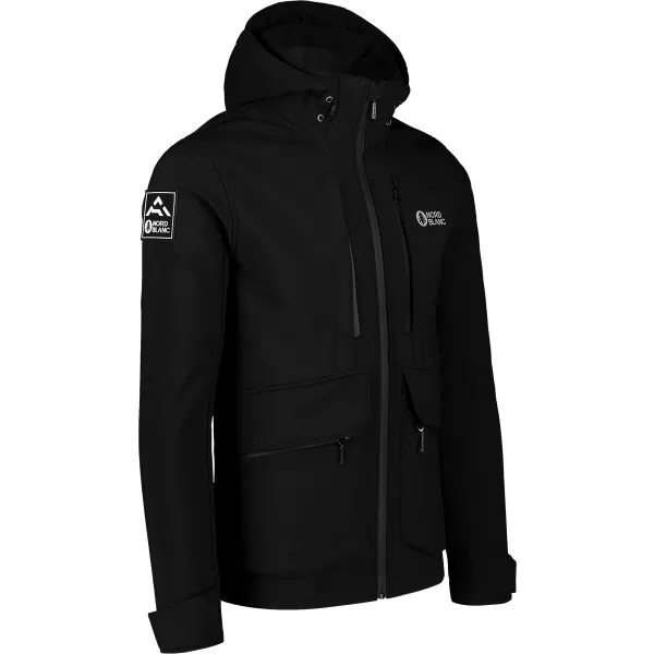  Jachetă softshell pentru bărbați NORDBLANC SITE NBWSM7575 NEGRU 