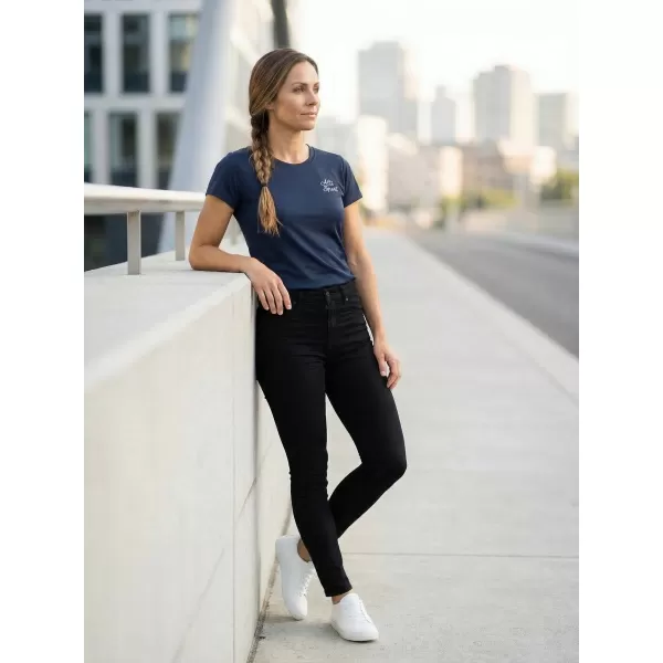 Tricou funcțional de damă ALTISPORT ALW056140 ALBASTRU MARIN 