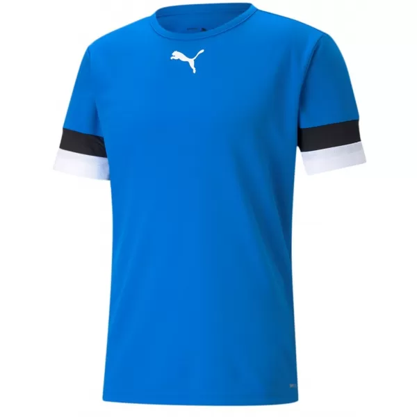  Tricou funcțional pentru bărbați PUMA TEAMRISE JERSEY 704932-02 ELECTRIC BLUE LEMONADE/ ALBASTRU ELECTRIC LIMONADA/PUMA NEGRU/PU 