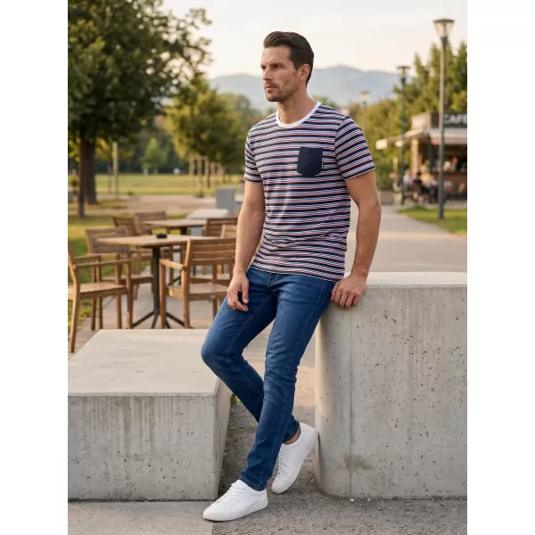  Tricou bărbătesc cu mâneci scurte SAM 73 MARTIN MT 794 ALB 