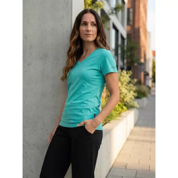  Tricou dama cu maneca scurta SAM 73 CLAUDIA WT 847 VERDE NEON 