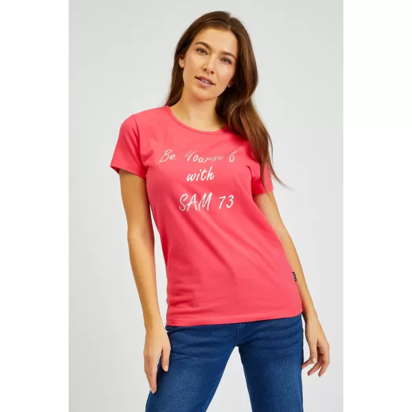  Tricou dama cu maneca scurta SAM 73 RENÉE WT 842 ROZ APRINS 
