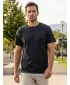 Tricou pentru bărbați cu mâneci scurte SAM 73 FREDDIE MT 791 NEGRU