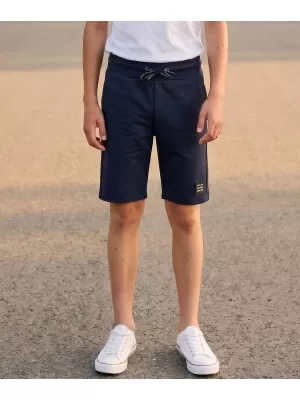 Pantaloni scurți pentru băieți SAM 73 SAF BS 538 ALBASTRU ÎNCHIS