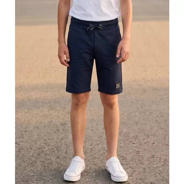  Pantaloni scurți pentru băieți SAM 73 SAF BS 538 ALBASTRU ÎNCHIS 