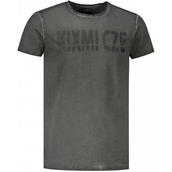  Tricou pentru bărbați KIXMI NARSEY GRI INCHIS 